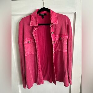 Forever 21 Fuchsia Shacket Size Small
